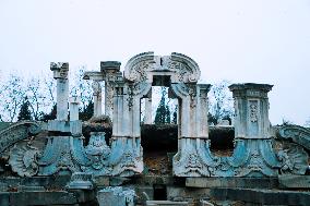 The Old Summer Palace in Beijing