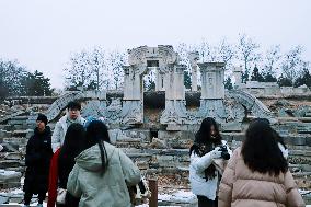 The Old Summer Palace in Beijing