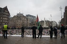 Memorial Event For Children Died In Gaza - Amsterdam