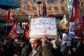 Demonstration In Support Of Gaza And All Palestine - Toulouse