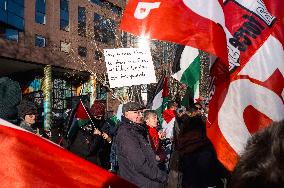 Demonstration In Support Of Gaza And All Palestine - Toulouse