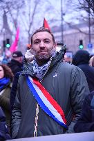 Demonstration For A Ceasefire In Gaza - Paris