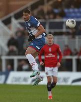 Hartlepool United v Hampton & Richmond Borough - FA Trophy 4th Round