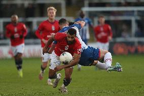 Hartlepool United v Hampton & Richmond Borough - FA Trophy 4th Round