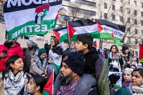 Pro-Palestine Rally - Washington