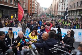 The Annual Mobilization In Favor Of The ETA Prisoners In Bilbao