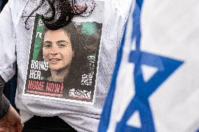 Bike Rally For The Release Of Hamas Hostages - Madrid