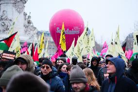 Demonstration Against Immigration Law