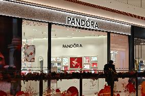 A Pandora Jewelry Store in Shanghai