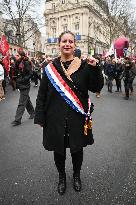 Anti-immigration Law Protest - Paris