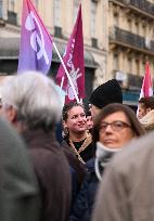 Anti-immigration Law Protest - Paris