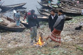 Biting Cold Continues Across Bangladesh