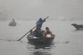 Biting Cold Continues Across Bangladesh