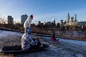 U.S.-CHICAGO-COLD WEATHER