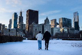 U.S.-CHICAGO-COLD WEATHER