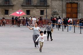 Global Kite Flight In Solidarity With Gaza - Mexico City