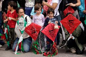 Global Kite Flight In Solidarity With Gaza - Mexico City