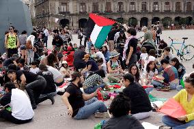 Global Kite Flight In Solidarity With Gaza - Mexico City