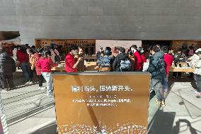 Apple's flagship store in Shanghai