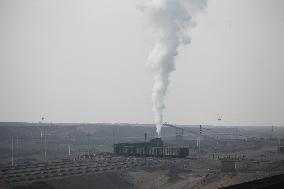 The Last Steam Locomotive in Sandaoling Coal Mine