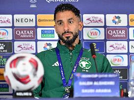 AFC Asian Cup 2023 Qatar Press Conference -Saudi Arabia And Oman