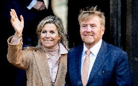 Royals Host The New Year’s Reception - Amsterdam