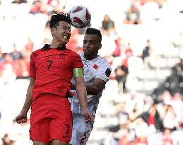 (SP)QATAR-DOHA-FOOTBALL-AFC ASIAN CUP-GROUP E-KOR VS BHR