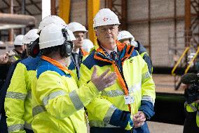 Bruno Le Maire Visits Gravelines Nuclear Power Plant - France