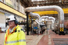 Bruno Le Maire Visits Gravelines Nuclear Power Plant - France