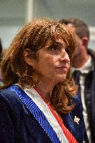 Eric Dupond-Moretti Visits The Judicial Court of Paris