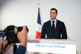 Rassemblement National New Year address - Paris