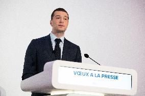 Rassemblement National New Year address - Paris