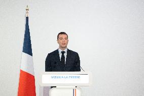 Rassemblement National New Year address - Paris