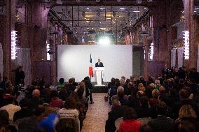 Rassemblement National New Year address - Paris