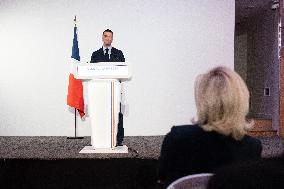 Rassemblement National New Year address - Paris