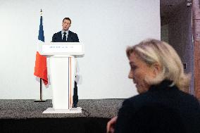 Rassemblement National New Year address - Paris