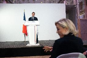 Rassemblement National New Year address - Paris