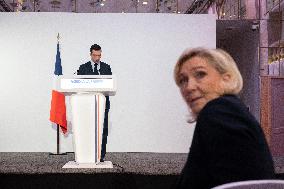 Rassemblement National New Year address - Paris