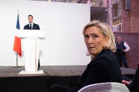 Rassemblement National New Year address - Paris