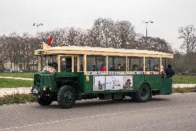 The 2024 Winter Paris Crossing In Vintage Vehicles