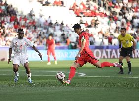 (SP)QATAR-DOHA-FOOTBALL-AFC ASIAN CUP-GROUP E-KOR VS BHR