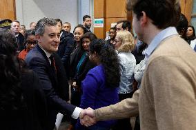 Darmanin Visits Seine-Saint-Denis