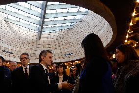 Darmanin Visits Seine-Saint-Denis