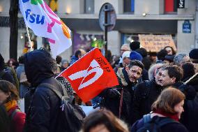 Protest against the closure of preparatory classes for the grandes ecoles