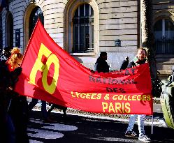 Protest against the closure of preparatory classes for the grandes ecoles