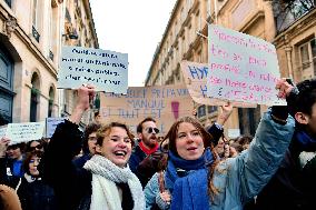 Protest against the closure of preparatory classes for the grandes ecoles