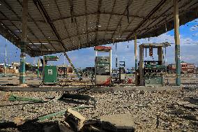 MIDEAST-GAZA-DEIR EL-BALAH-ISRAEL-ATTACKS-AFTERMATH