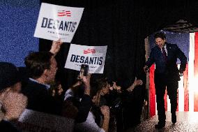 Republican presidential candidate Ron DeSantis