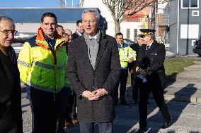 Bruno Le Maire Visits Nuclear Power Plant - Gravelines