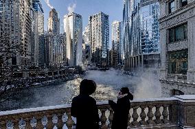 Extreme Cold Hits Chicago